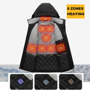 Heated Rain Jacket (Unisex) - iSmart Home Gadgets Limited