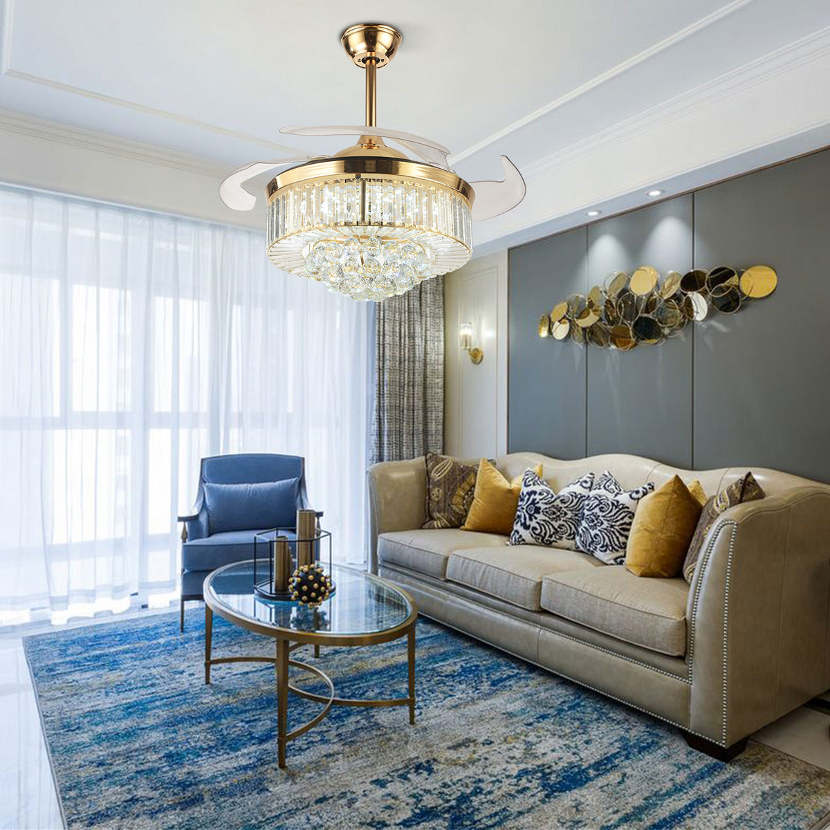 fandelier | fandeliers | fandelier ceiling fan | fandelier ceiling fans | crystal fandelier | fandelier crystal | fandelier for bedroom | retractable fandelier | fandelier retractable blades | large fandelier