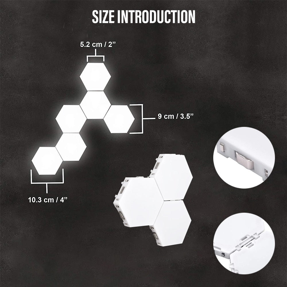 Hexagon Wall Light - iSmart Home Gadgets Limited