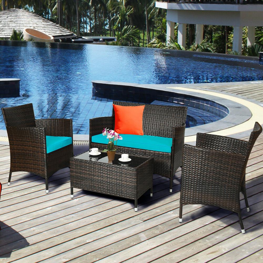 Rattan Sofa Set (3 Chairs & 1 Table) - iSmart Home Gadgets Limited