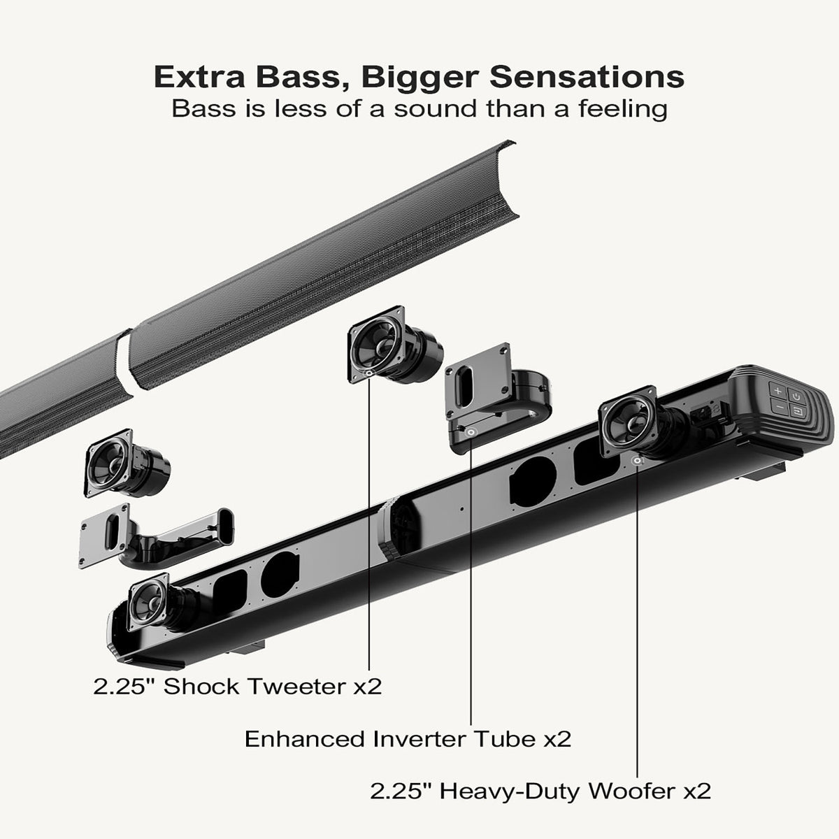 Soundbar with Dual Speakers - iSmart Home Gadgets Limited