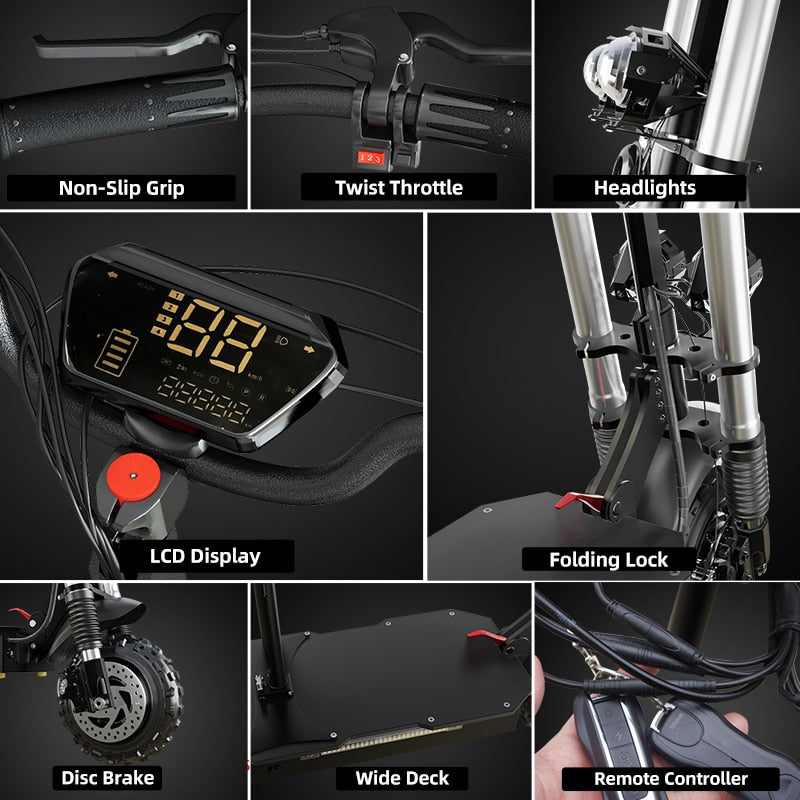 Premium Dual Drive Electric Scooter - iSmart Home Gadgets Limited