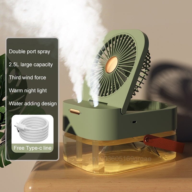 Portable Humidifier Fan - iSmart Home Gadgets Limited
