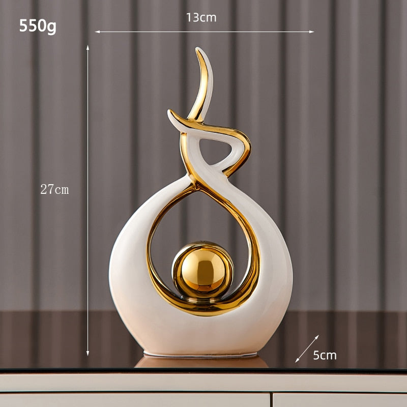 Abstract Ceramic Figurine - iSmart Home Gadgets Limited