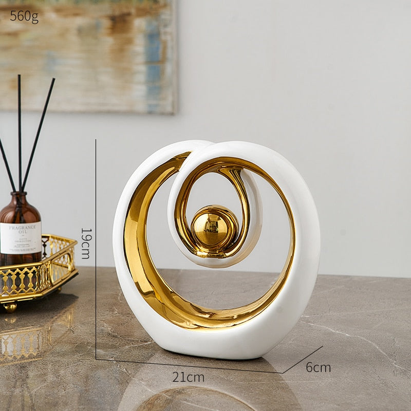 Abstract Ceramic Figurine - iSmart Home Gadgets Limited