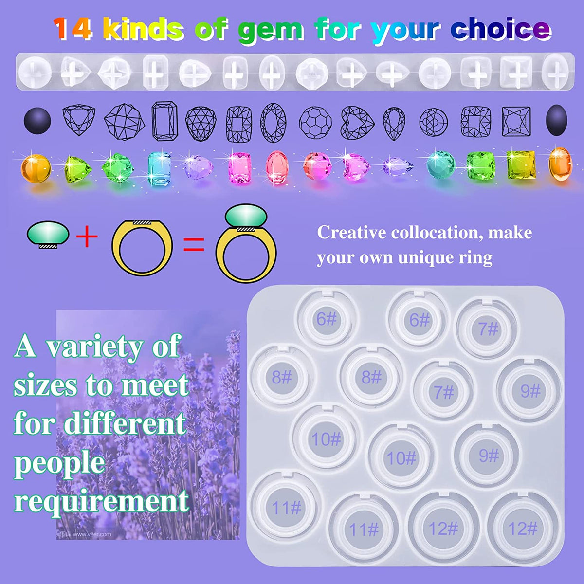 ResinGem™ Ring Mold Set - iSmart Home Gadgets Limited