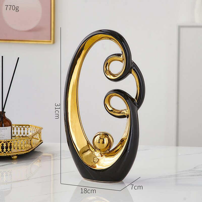 Abstract Ceramic Figurine - iSmart Home Gadgets Limited