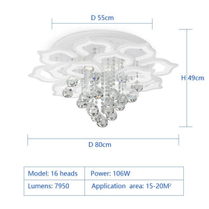 White Rose Ceiling Light - iSmart Home Gadgets Limited