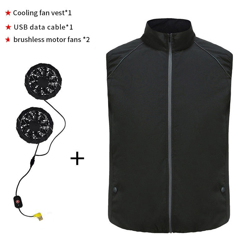 Fan Cooling Vest - iSmart Home Gadgets Limited
