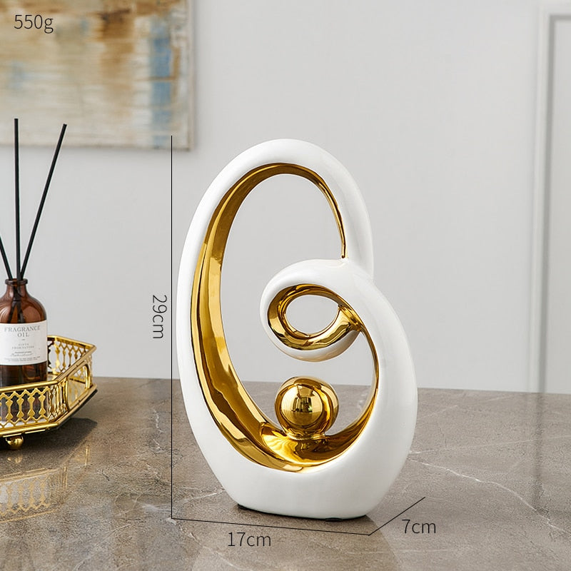 Abstract Ceramic Figurine - iSmart Home Gadgets Limited