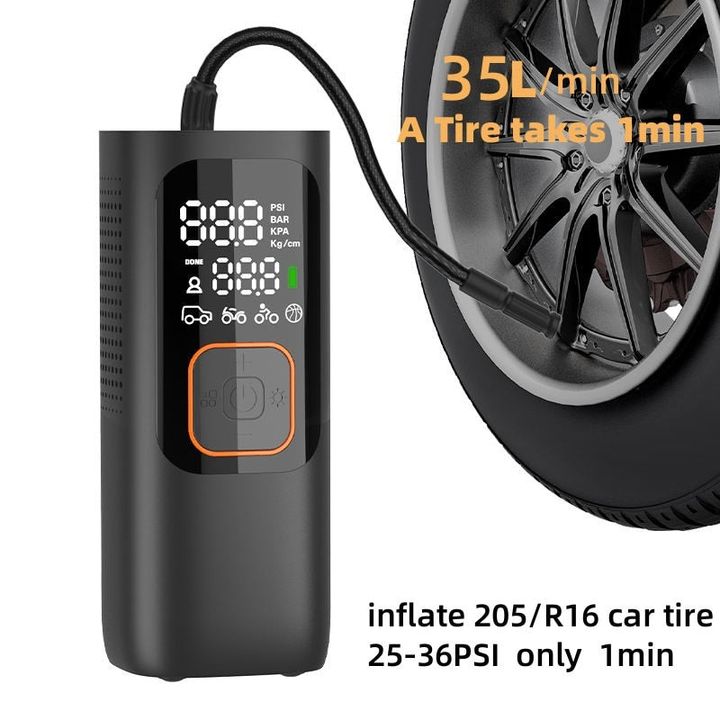 Mini Infatable Tires Portable Tire Inflator - iSmart Home Gadgets Limited