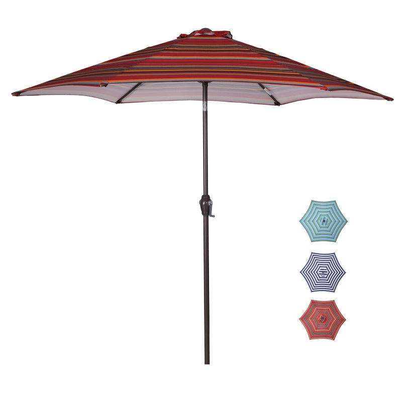 patterned patio umbrella | multi colored patio umbrellas | colorful patio umbrella | rainbow patio umbrellas | multi colored umbrellas