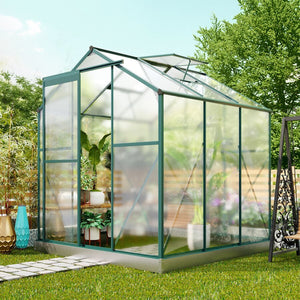 Greenhouse Polycarbonate Cover (2 Windows & Base) - iSmart Home Gadgets Limited
