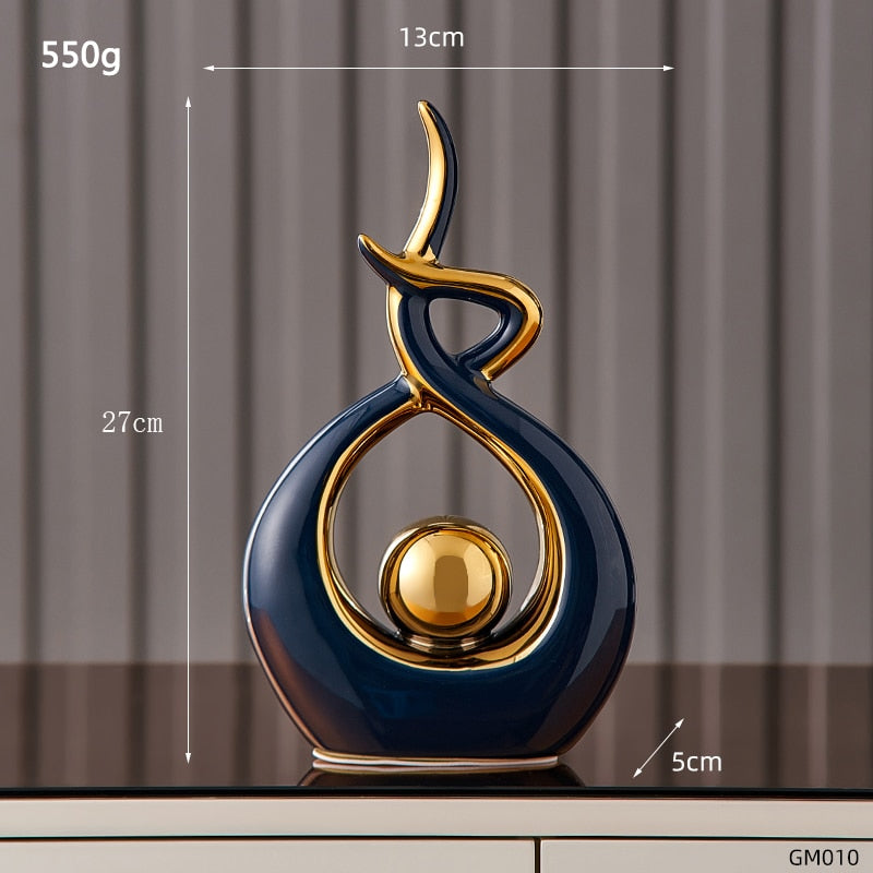 Abstract Ceramic Figurine - iSmart Home Gadgets Limited