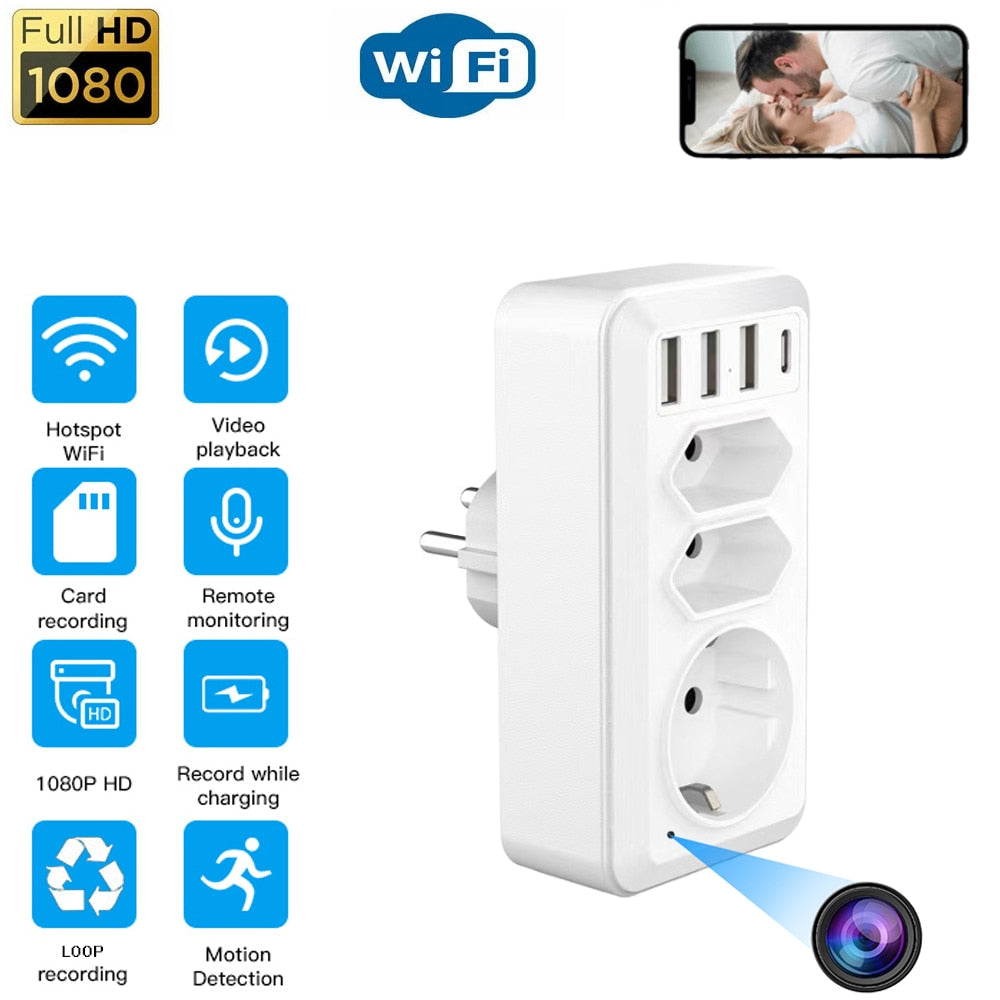 EU Wall Socket SpyCam - iSmart Home Gadgets Limited