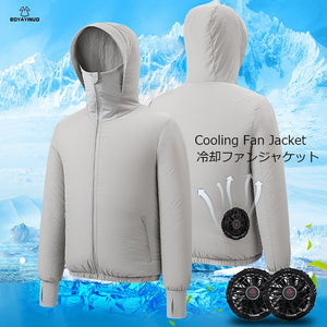 cooling jacket | air conditioning jacket | fan cooling jacket | cooling jacket for summer | kawaii | japan | korea | japan trend shop | korea trend shop | outdoor enthusiasts