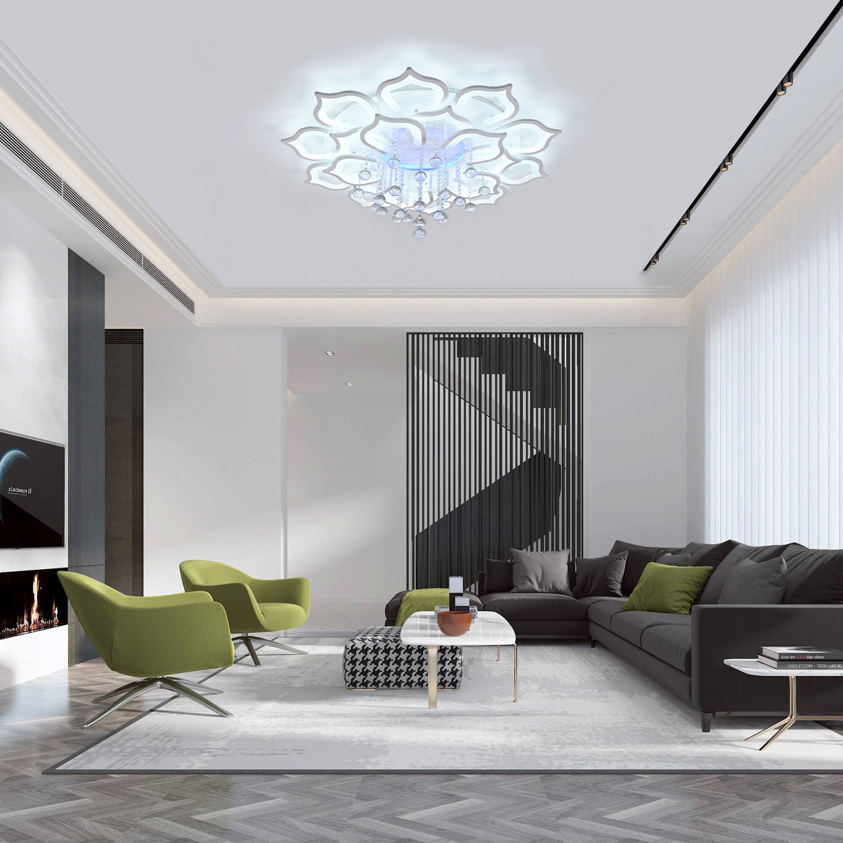 White Rose Ceiling Light - iSmart Home Gadgets Limited