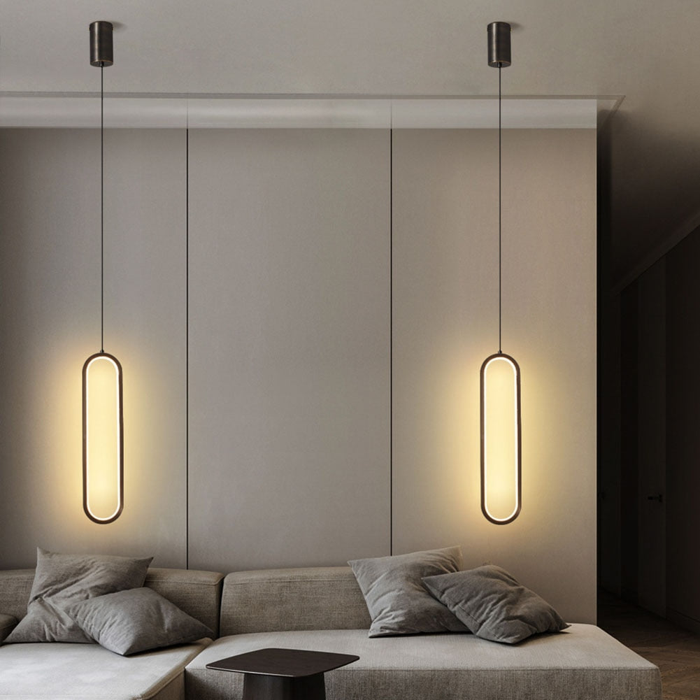 Minimalist Oval Pendant Light - iSmart Home Gadgets Limited