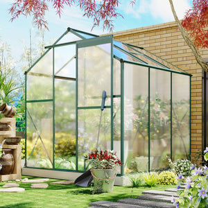 Greenhouse Polycarbonate Cover (2 Windows & Base) - iSmart Home Gadgets Limited