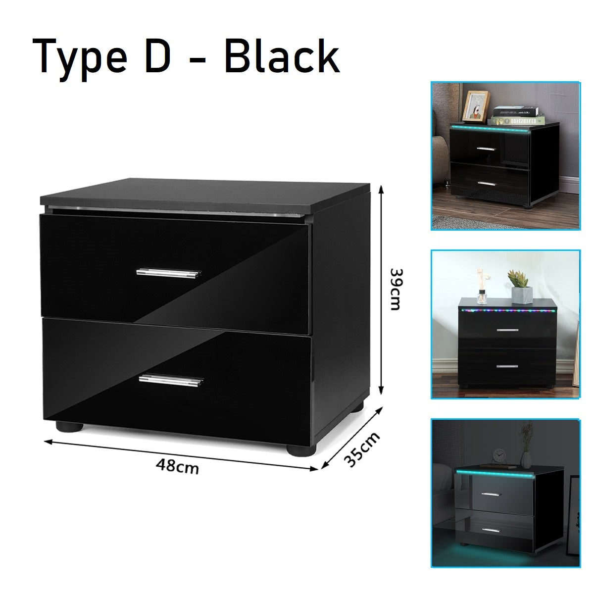 Modern LED Nightstand - iSmart Home Gadgets Limited