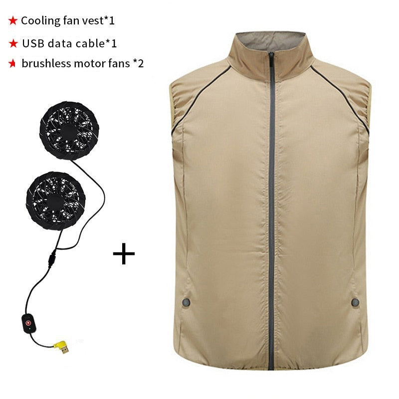 Fan Cooling Vest - iSmart Home Gadgets Limited