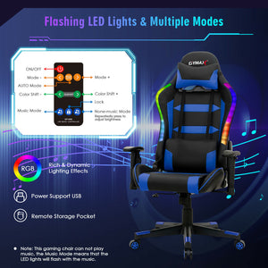 Flashing Gaming Chair - iSmart Home Gadgets Limited