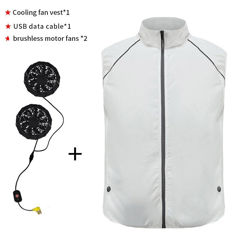 Fan Cooling Vest - iSmart Home Gadgets Limited