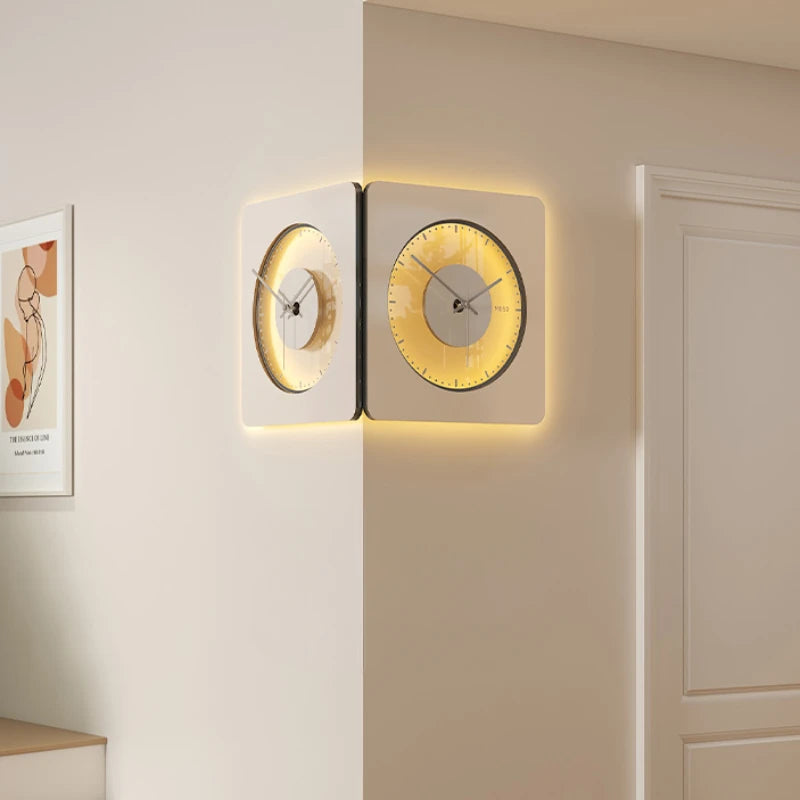Modern LED Corner Clock