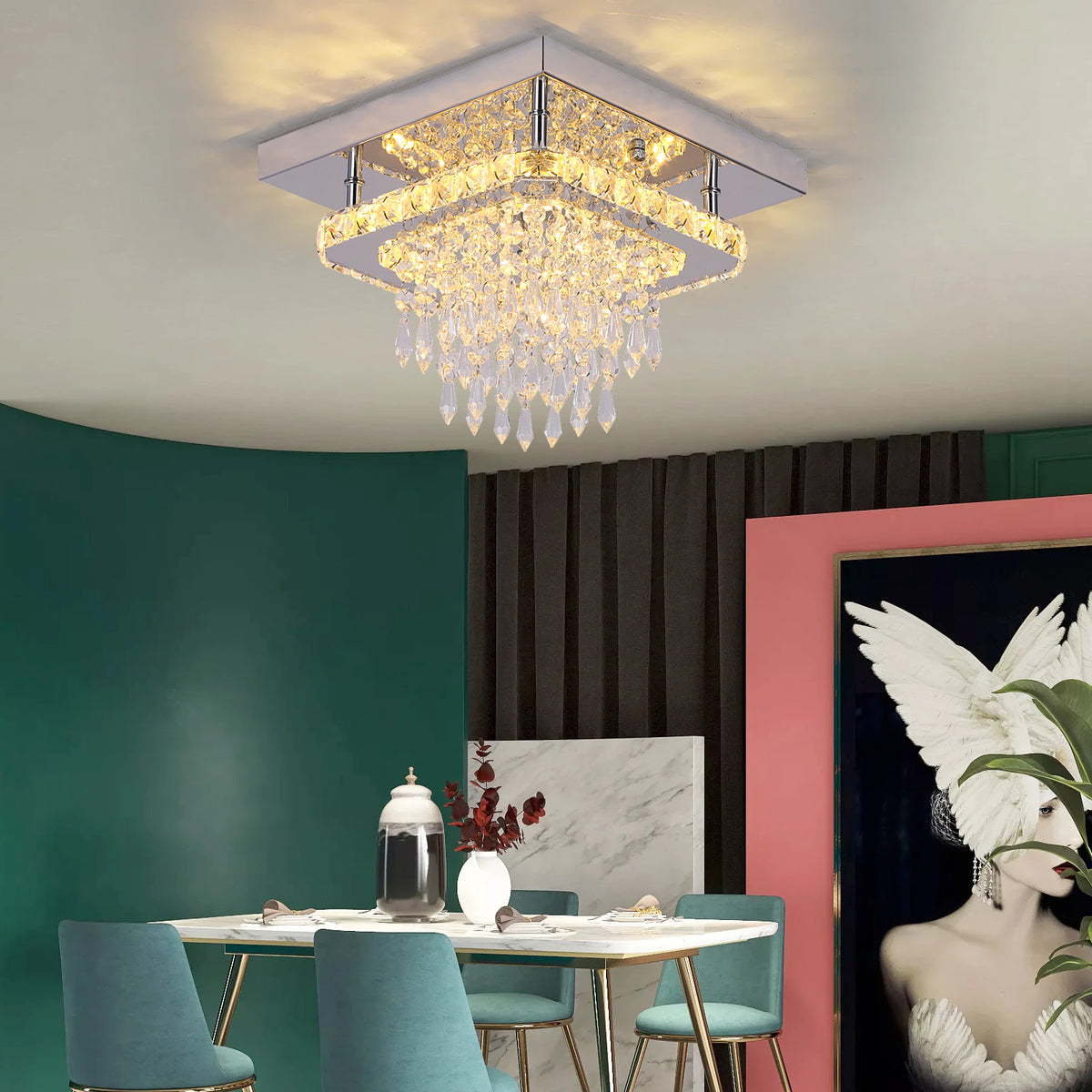 Crystal Ceiling Light - iSmart Home Gadgets Limited
