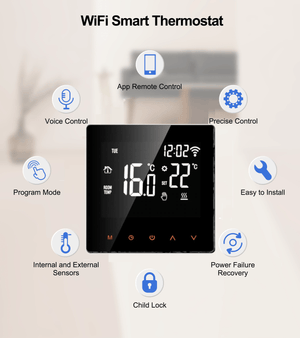 heat pump thermostat | types of thermostat | thermostat with remote control | touchscreen thermostat | thermostat 3 wire | best buy thermostat
