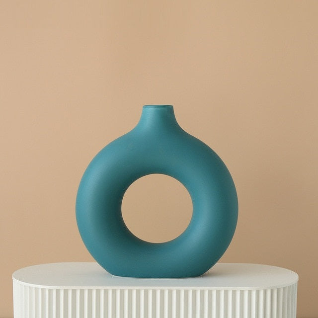 Nordic Circular Vase - iSmart Home Gadgets Limited
