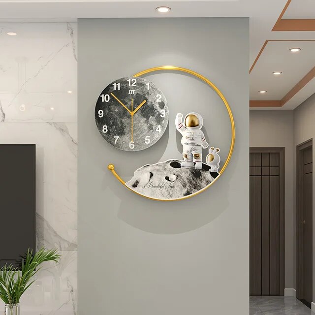 amazon wall clocks | wall clock amazon | wall clock at walmart | unique wall clocks | coolest wall clocks | wall clock black | wall clock art | 20 inch wall clock | wall clock 3d | wall clock 18 inch | wall clock 16 | silent wall clock | moon clock | astronaut wall clock
