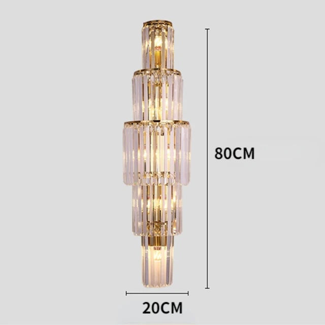 Modern Crystal Wall Light