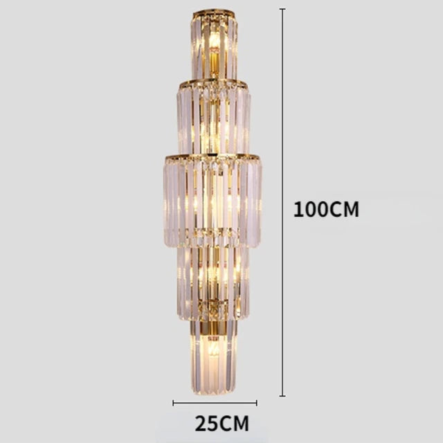 Modern Crystal Wall Light
