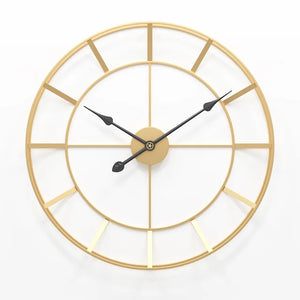 Minimalist Geometric Wall Clock