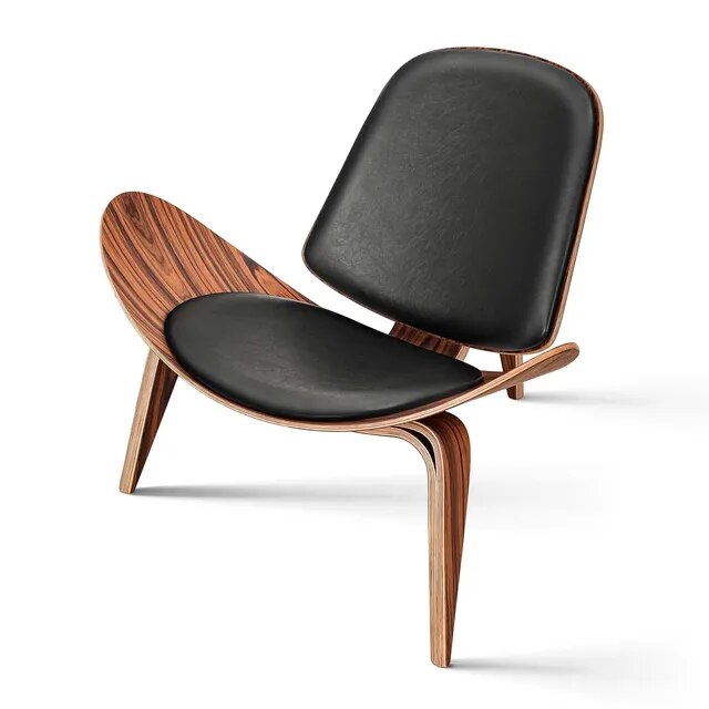 Nordic Three-Legged Chair | Unique & Ergonomic