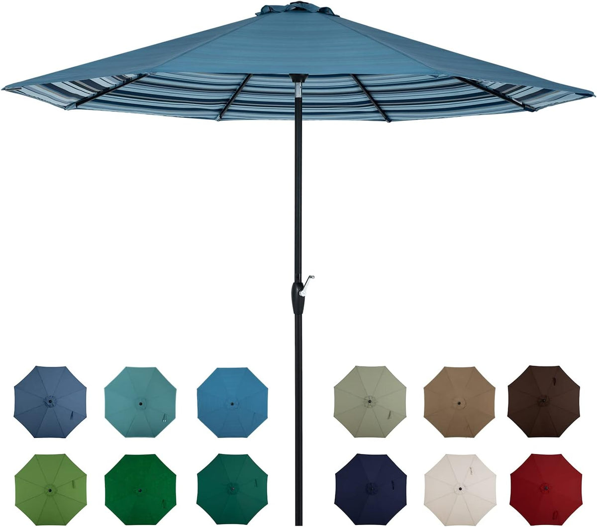 amazon com patio umbrellas Sleek Patio Umbrella