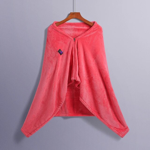 heated shawl | heated shawl wrap | cordless heated shawl | heated shawl for office | electric heated shawl | usb heated shawl