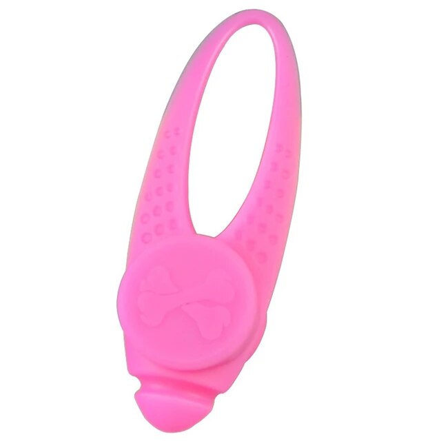 pink dog necklace | dog collar light | dog collar light up | dog collar light clip | dog safety light | dog led light | dog collar light rechargeable | spotlit collar light