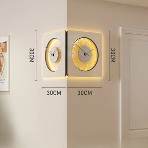 Modern LED Corner Clock