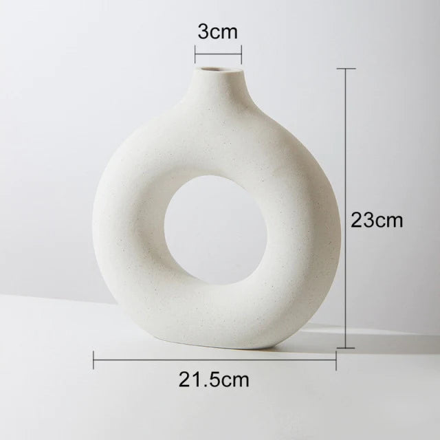 Nordic Circular Vase - iSmart Home Gadgets Limited
