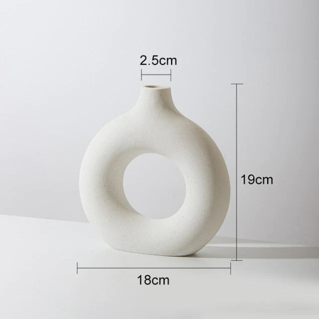 Nordic Circular Vase - iSmart Home Gadgets Limited