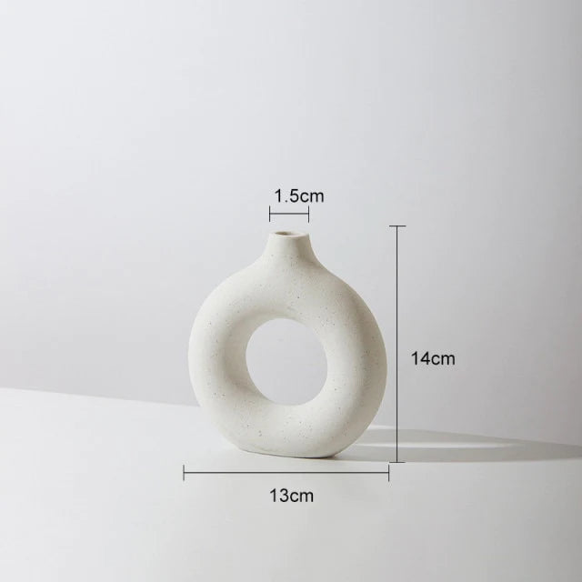 Nordic Circular Vase - iSmart Home Gadgets Limited